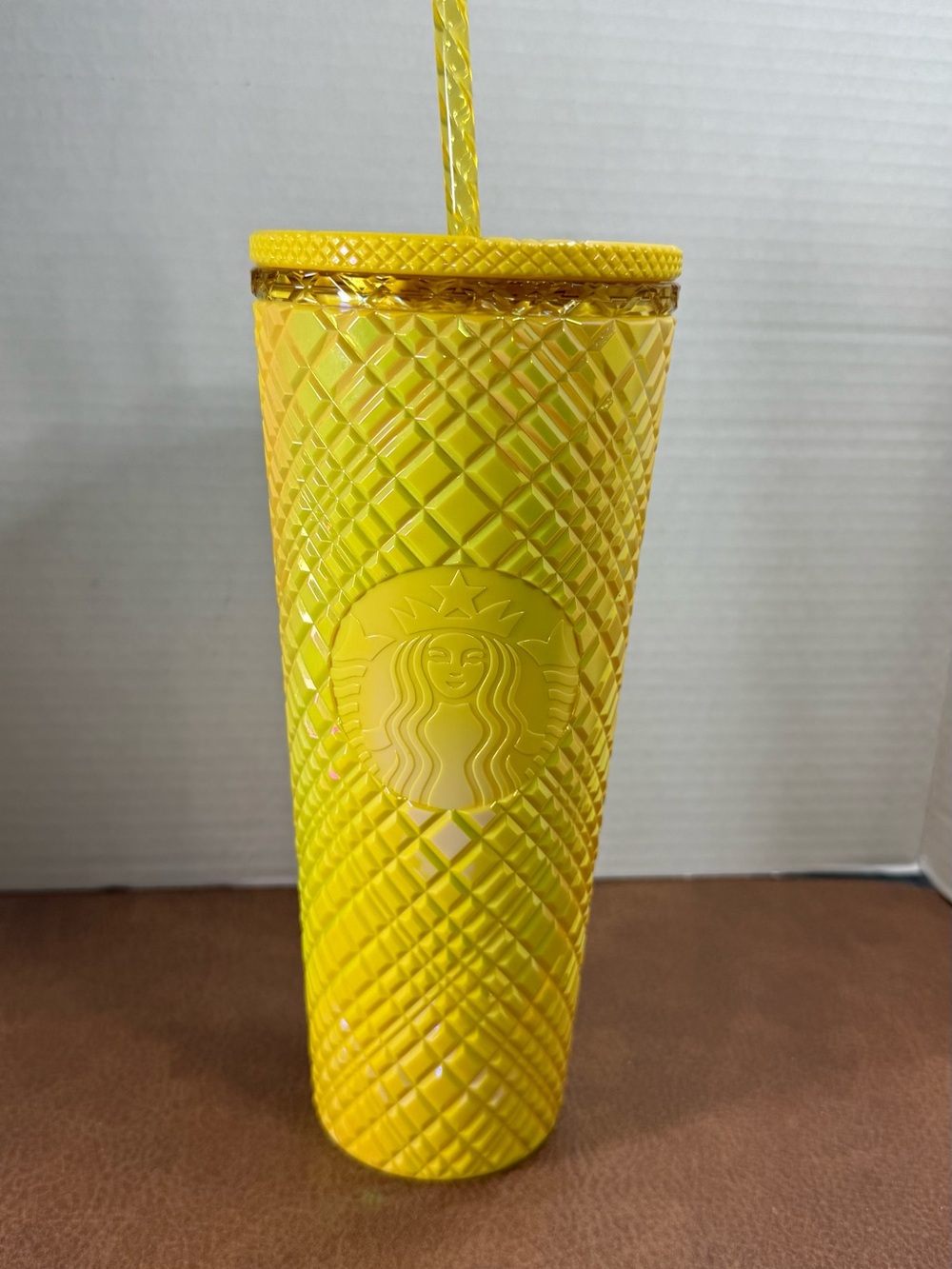 Starbucks 2025 Jeweled Yellow Venti Tumbler 24oz